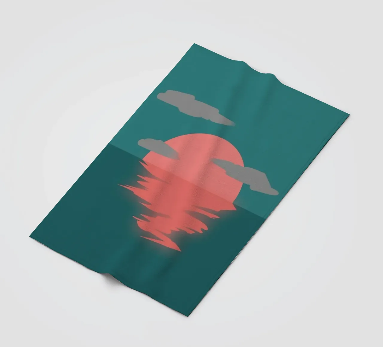 peaceful dusk twilight coperta in pile da twillight