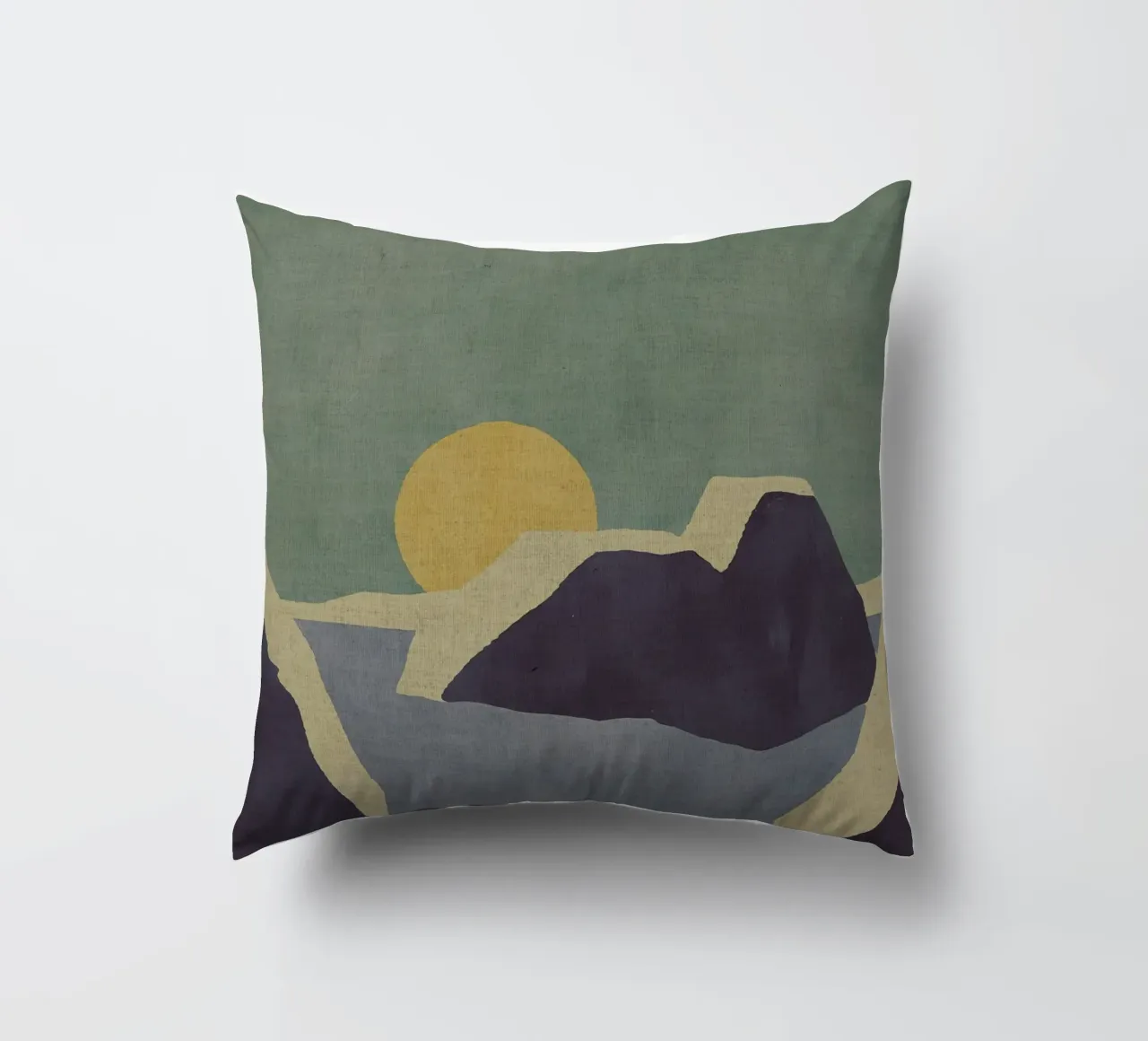 Tramonto artico cuscino da Matlock Studio