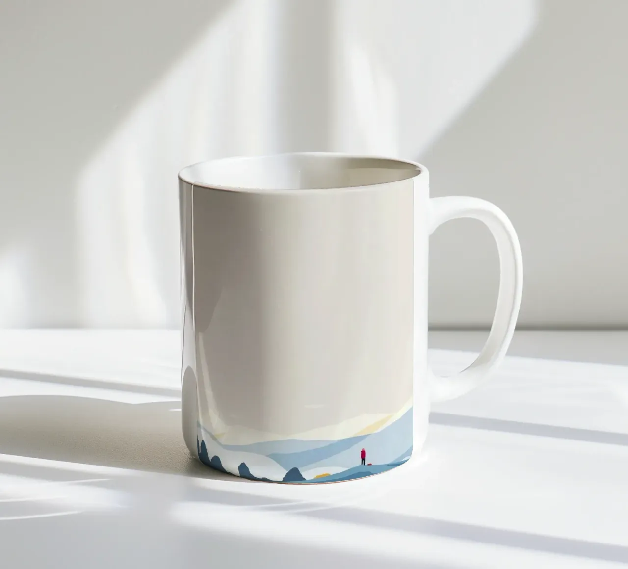 peaks sky vistas tazza in ceramica da prindy
