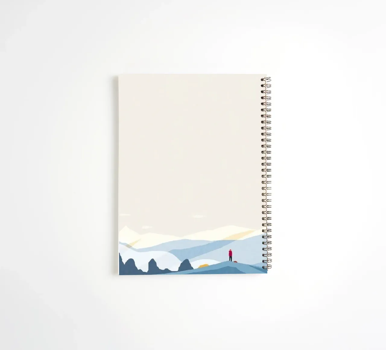 peaks sky vistas spiral notebook by prindy