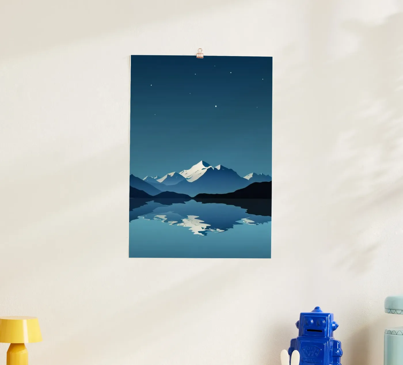 landscape dusk poster da prindy