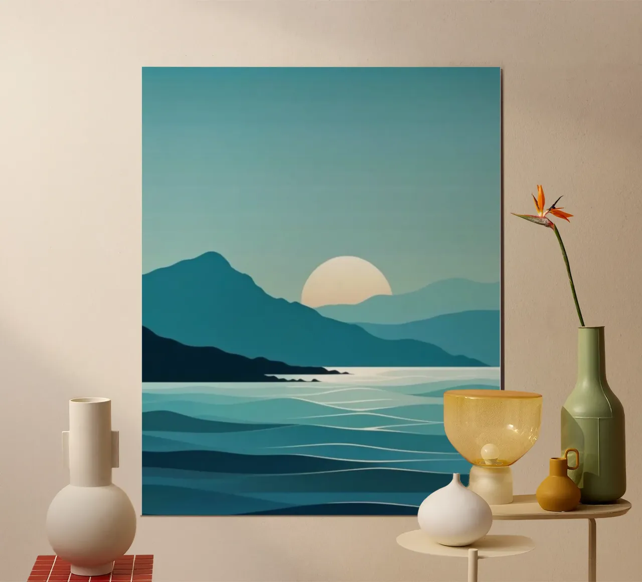 coastal peaceful carta hahnemühle da prindy