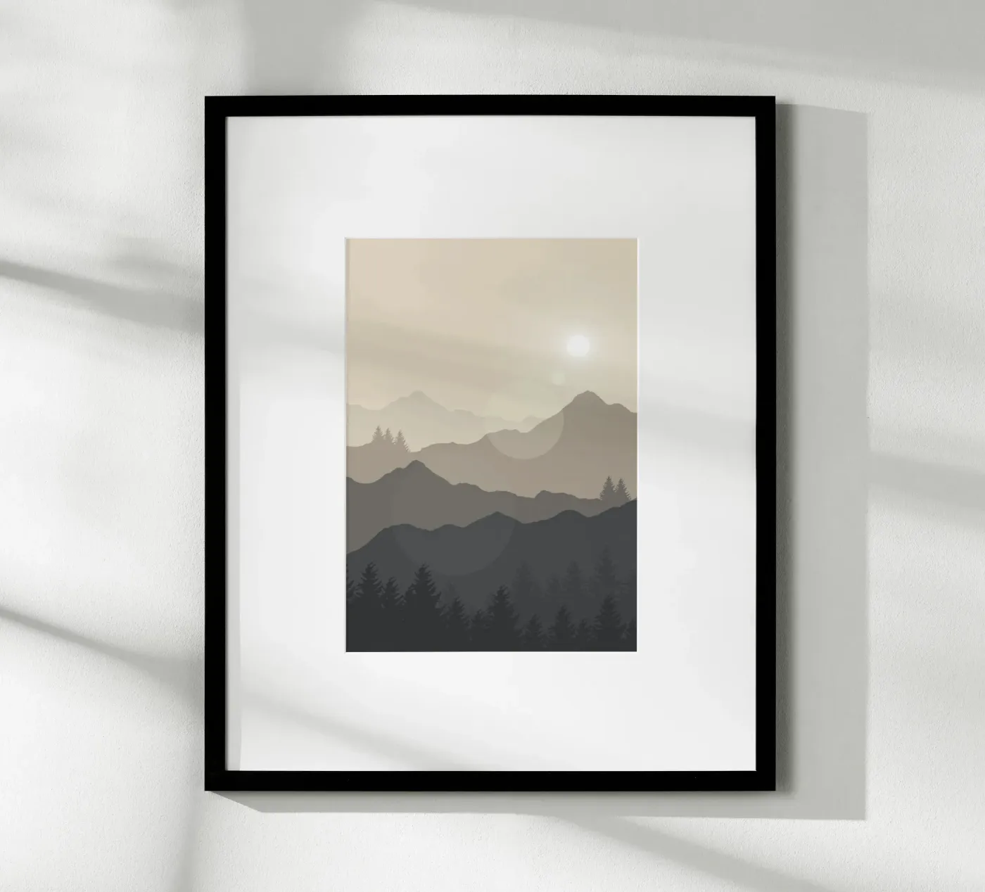 layers scenery poster van prindy