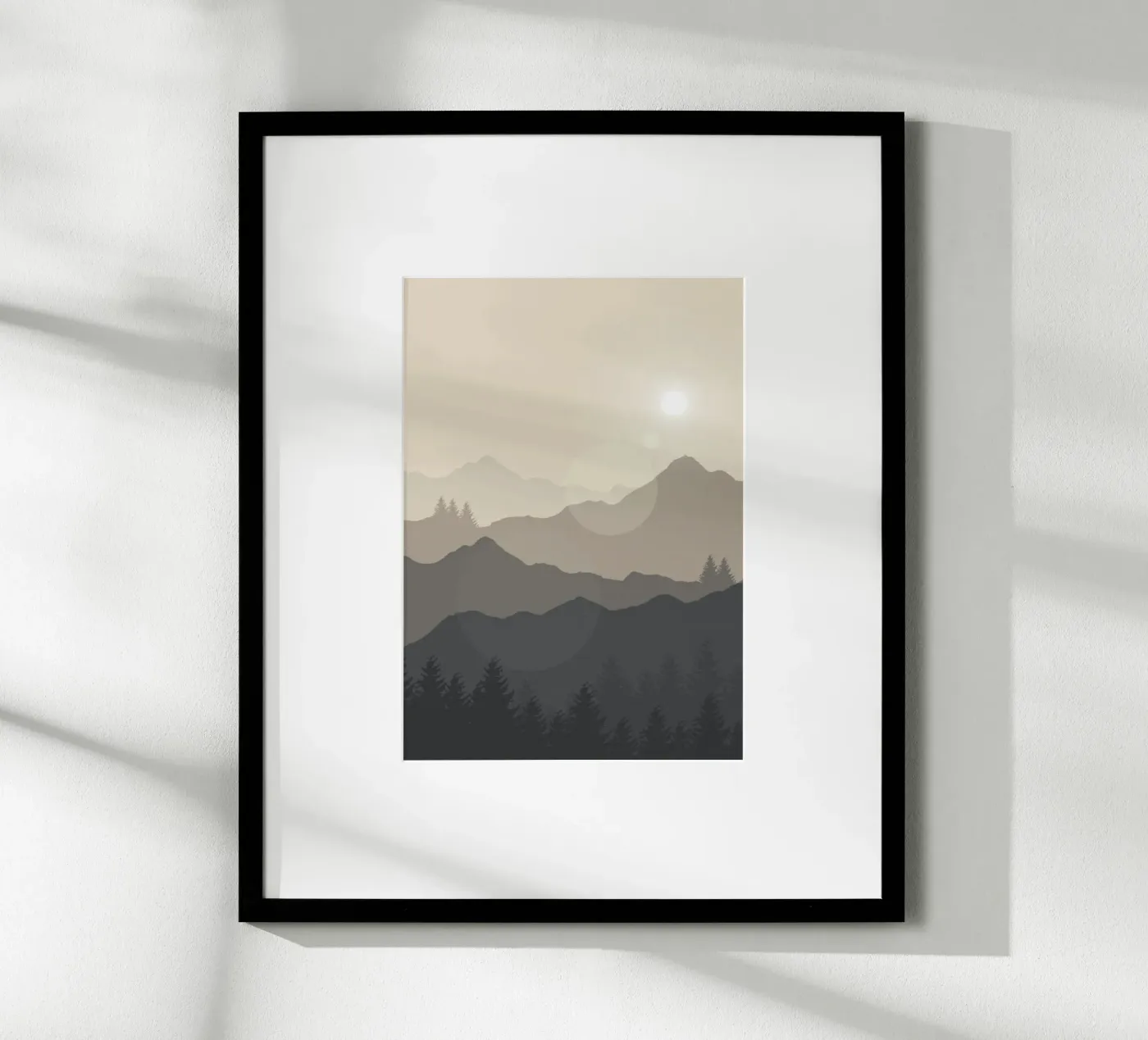 layers scenery poster van prindy