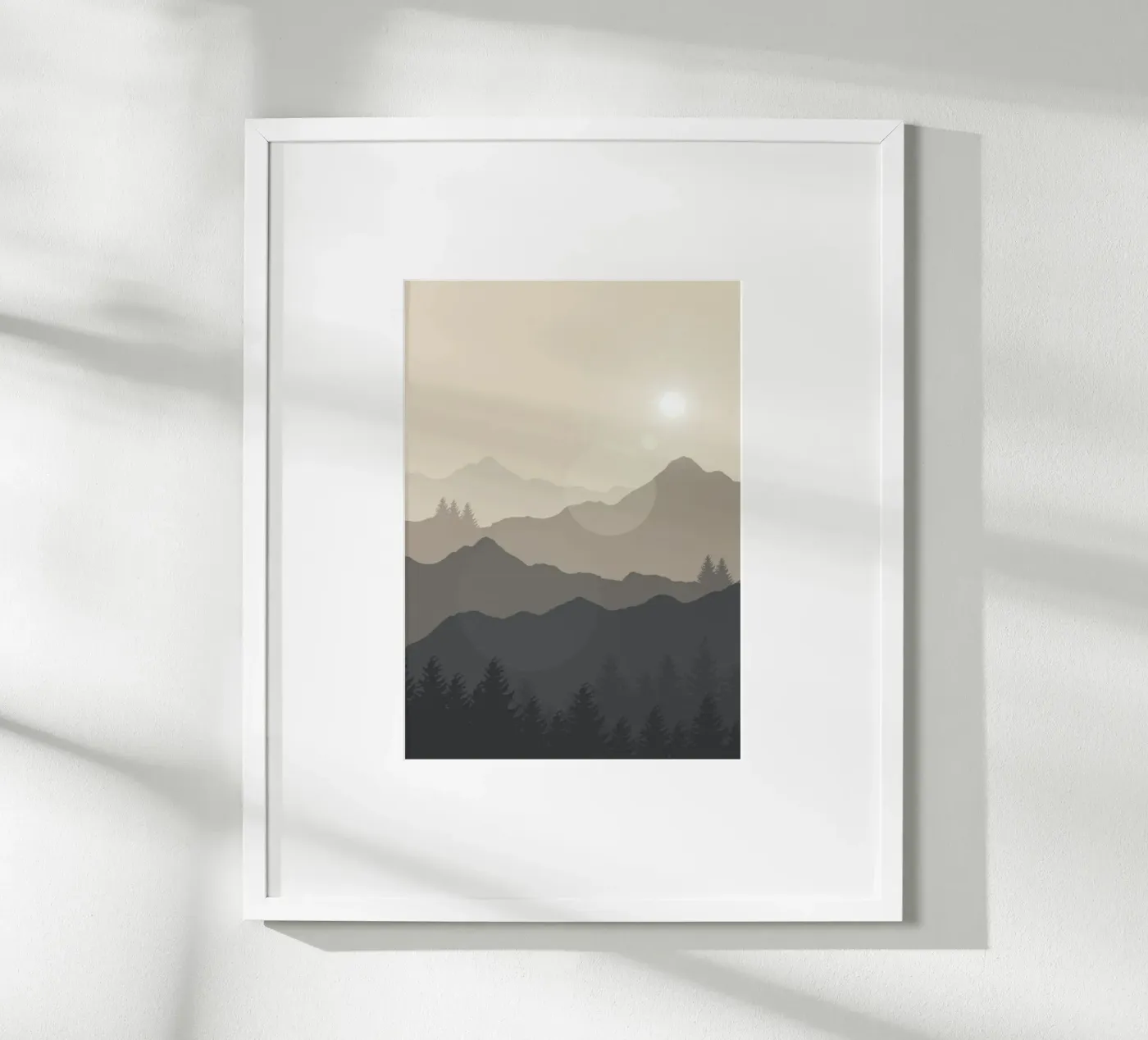 layers scenery poster van prindy