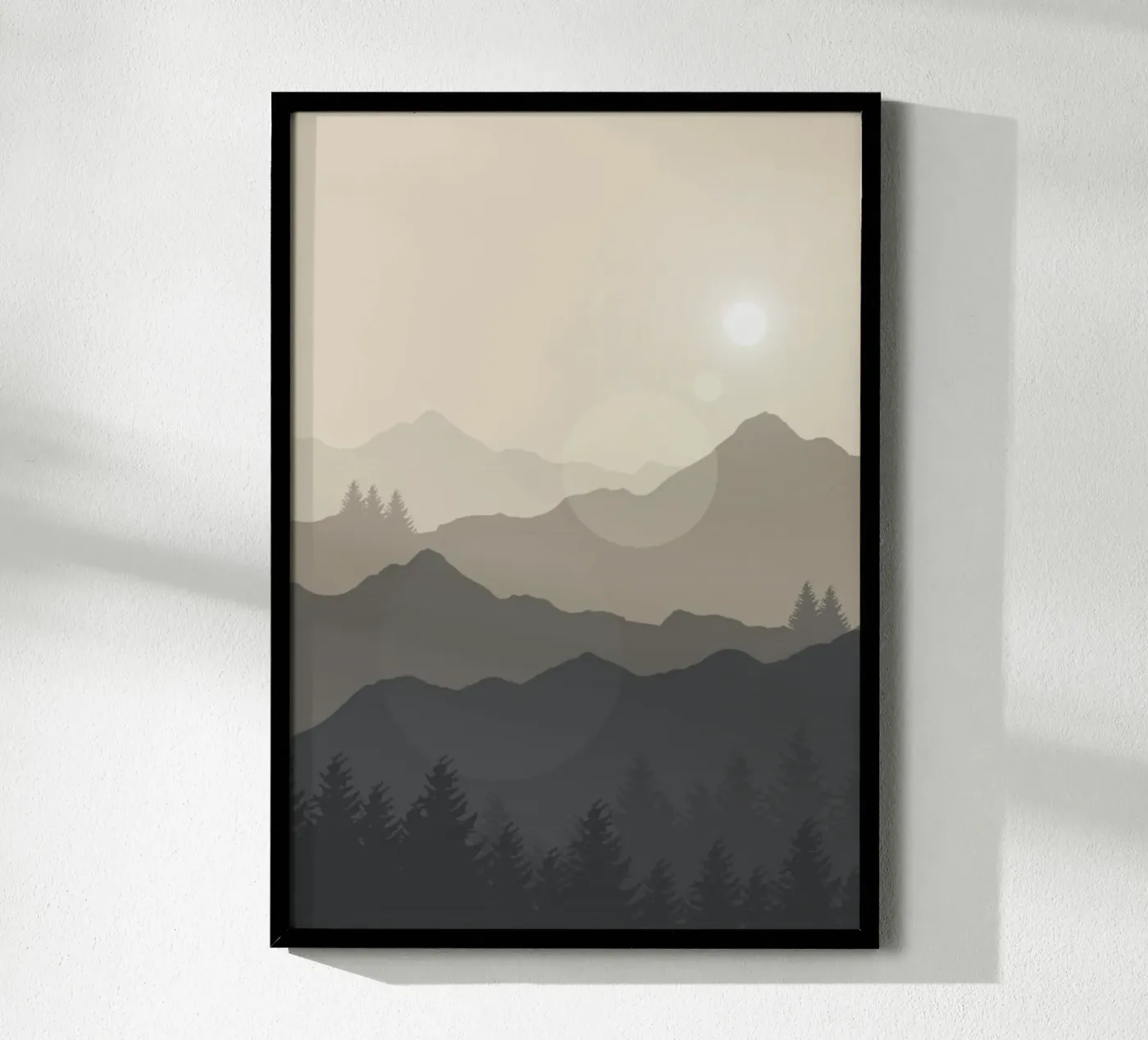 layers scenery poster van prindy