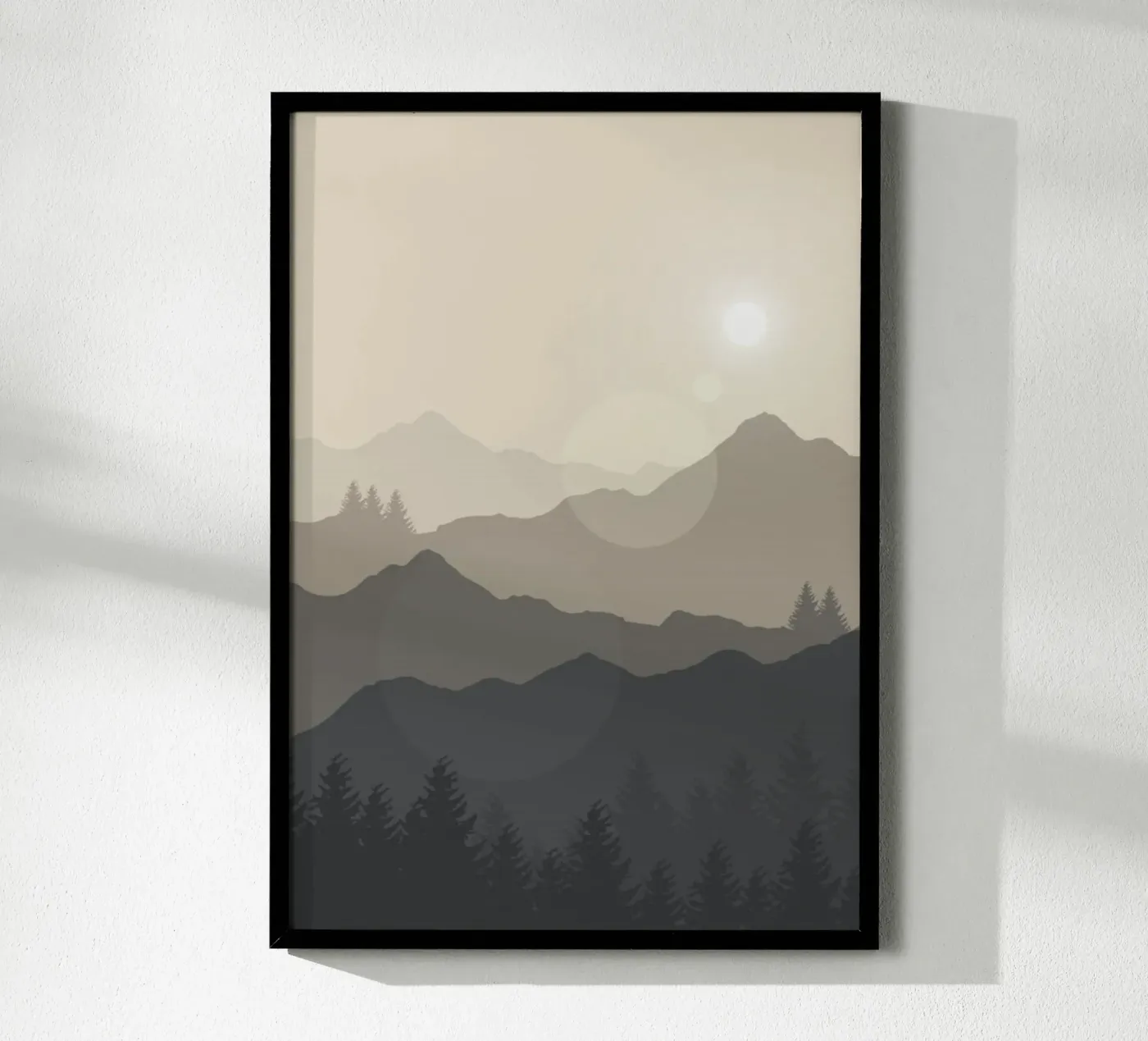 layers scenery poster van prindy