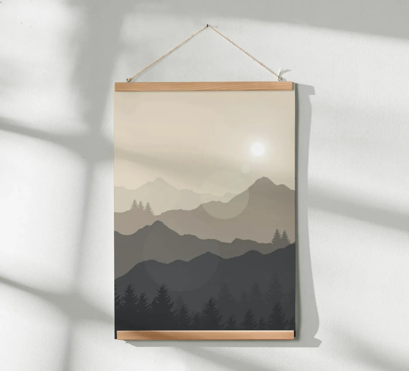 layers scenery poster van prindy