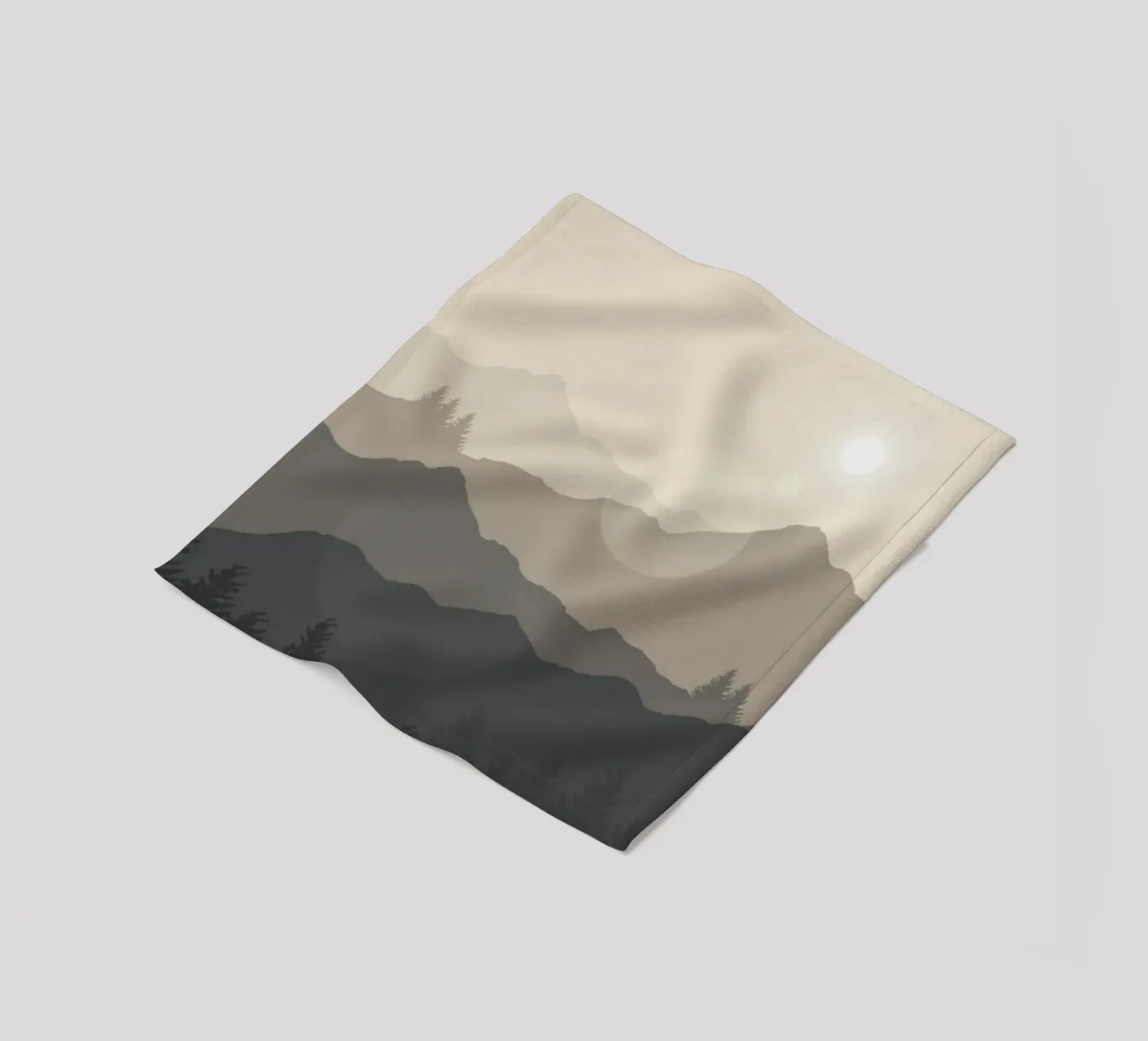 layers scenery fleecedeken van prindy