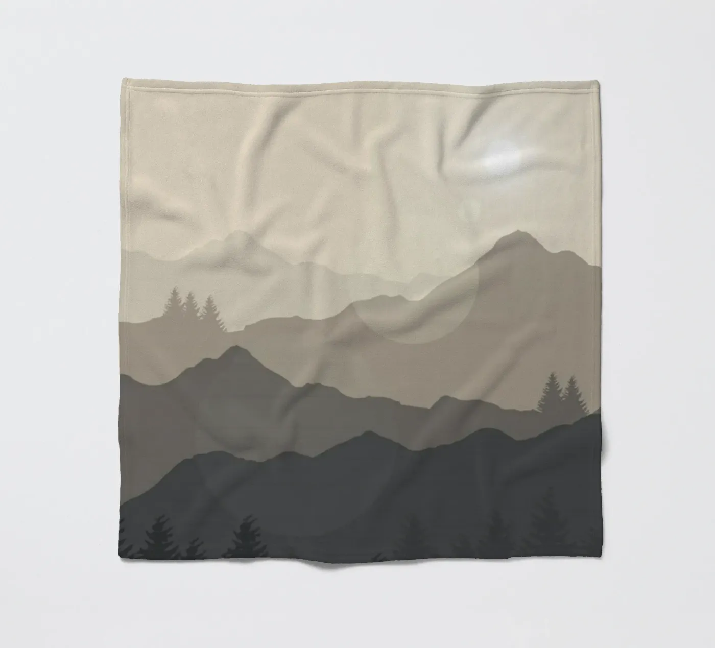 layers scenery fleecedeken van prindy