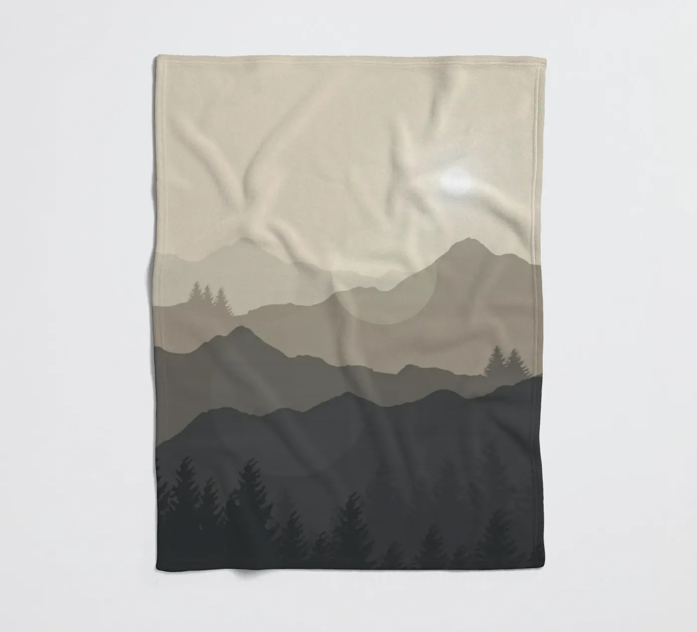 layers scenery fleecedeken van prindy