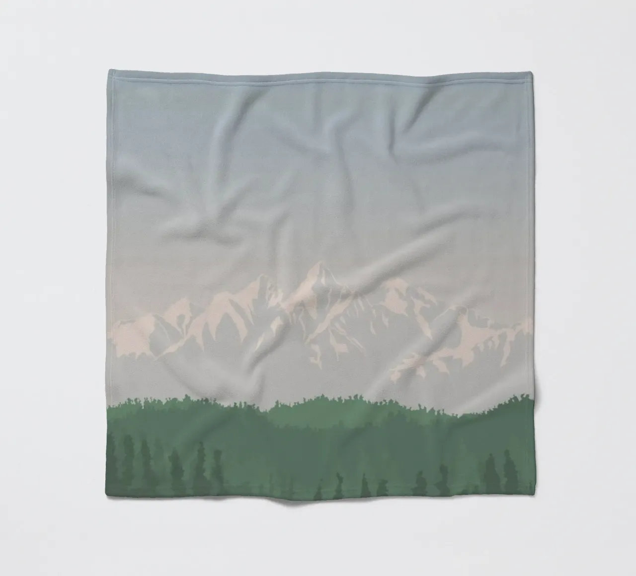 snowcapped peaks tree line coperta in pile da prindy