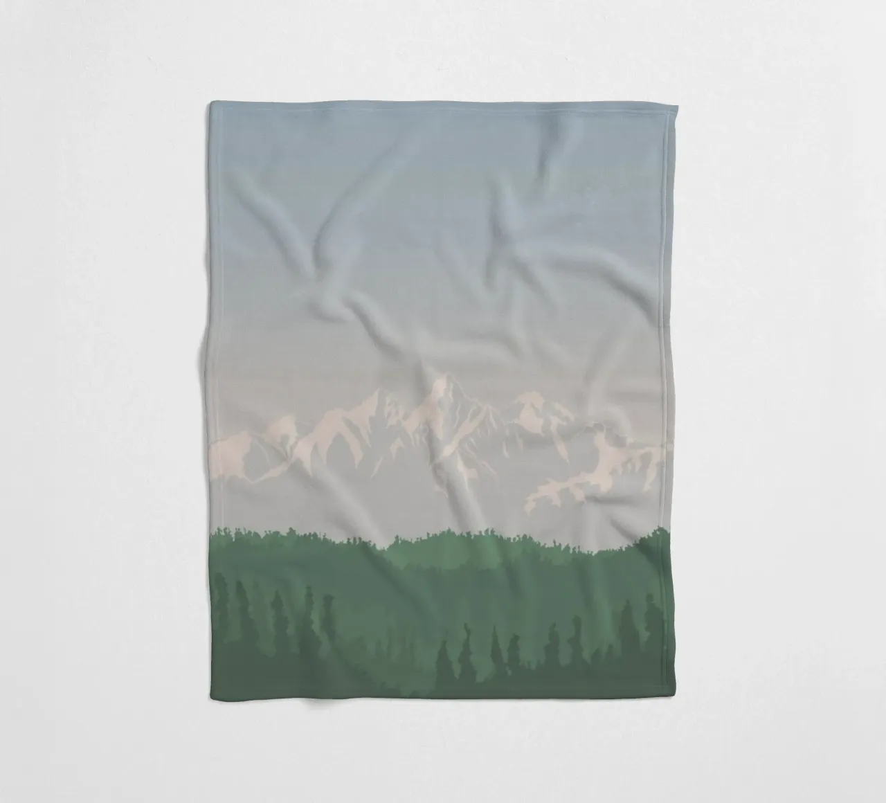 snowcapped peaks tree line coperta in pile da prindy