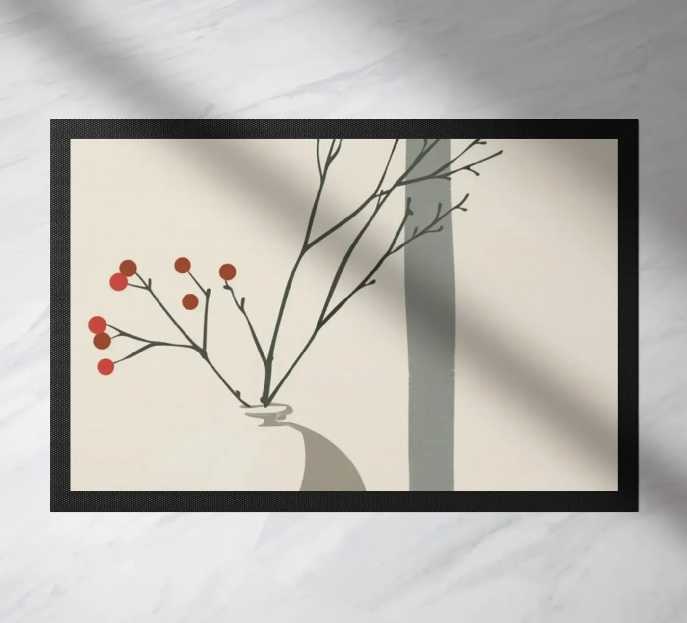 berries vase doormat by prindy