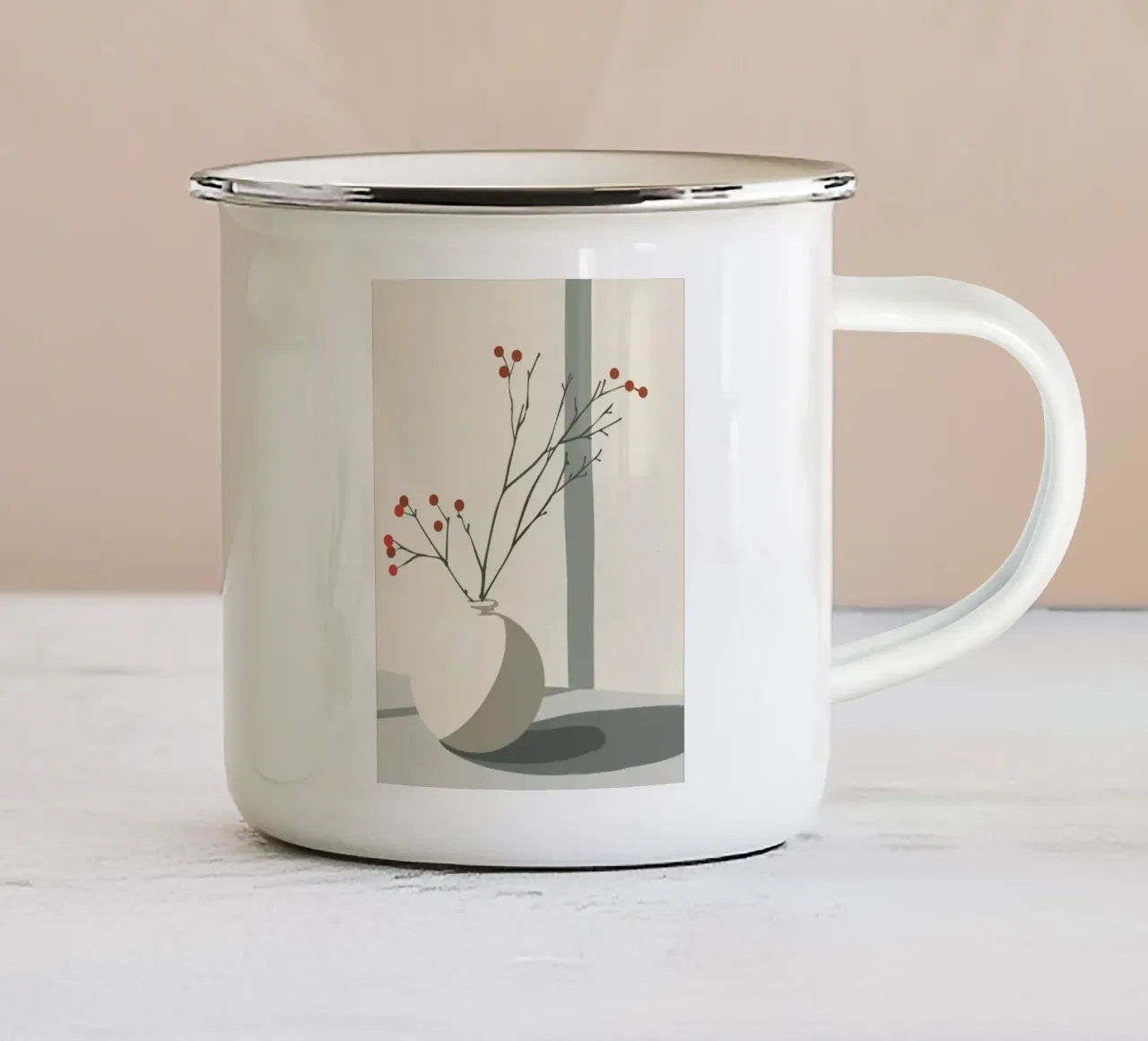 berries vase tazza in smalto da prindy