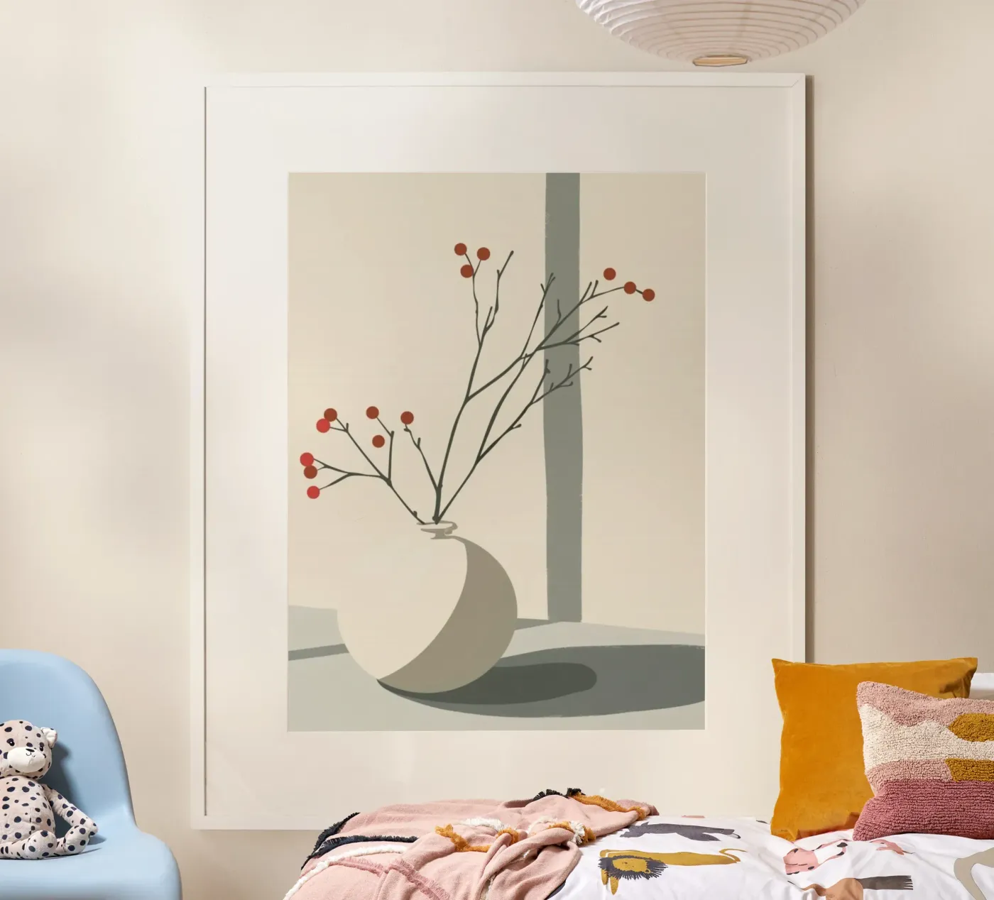 berries vase poster da prindy