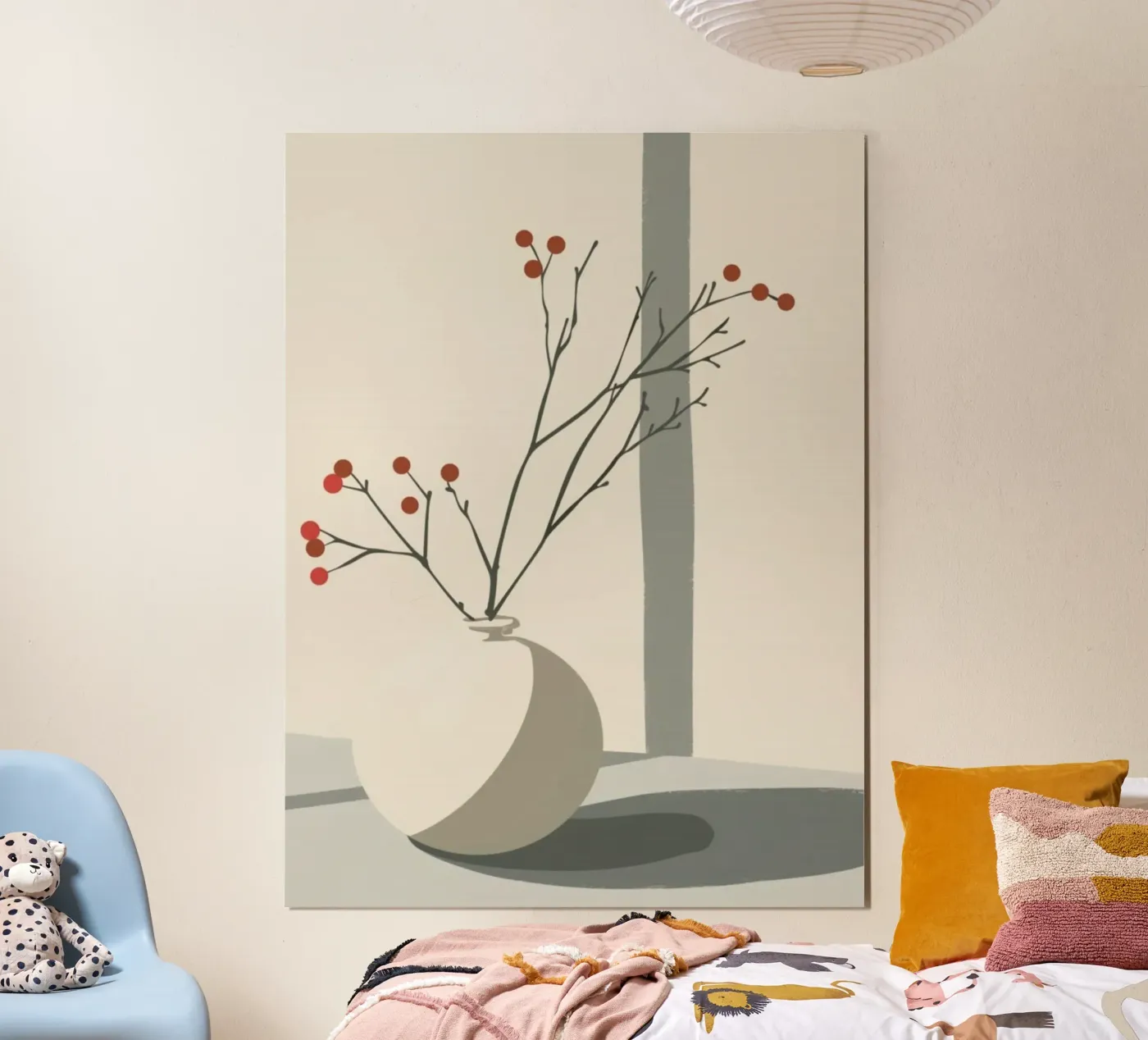 berries vase poster da prindy