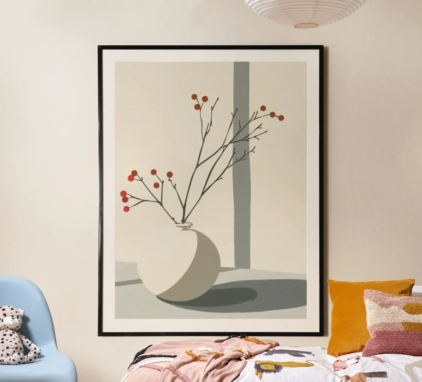 berries vase poster da prindy