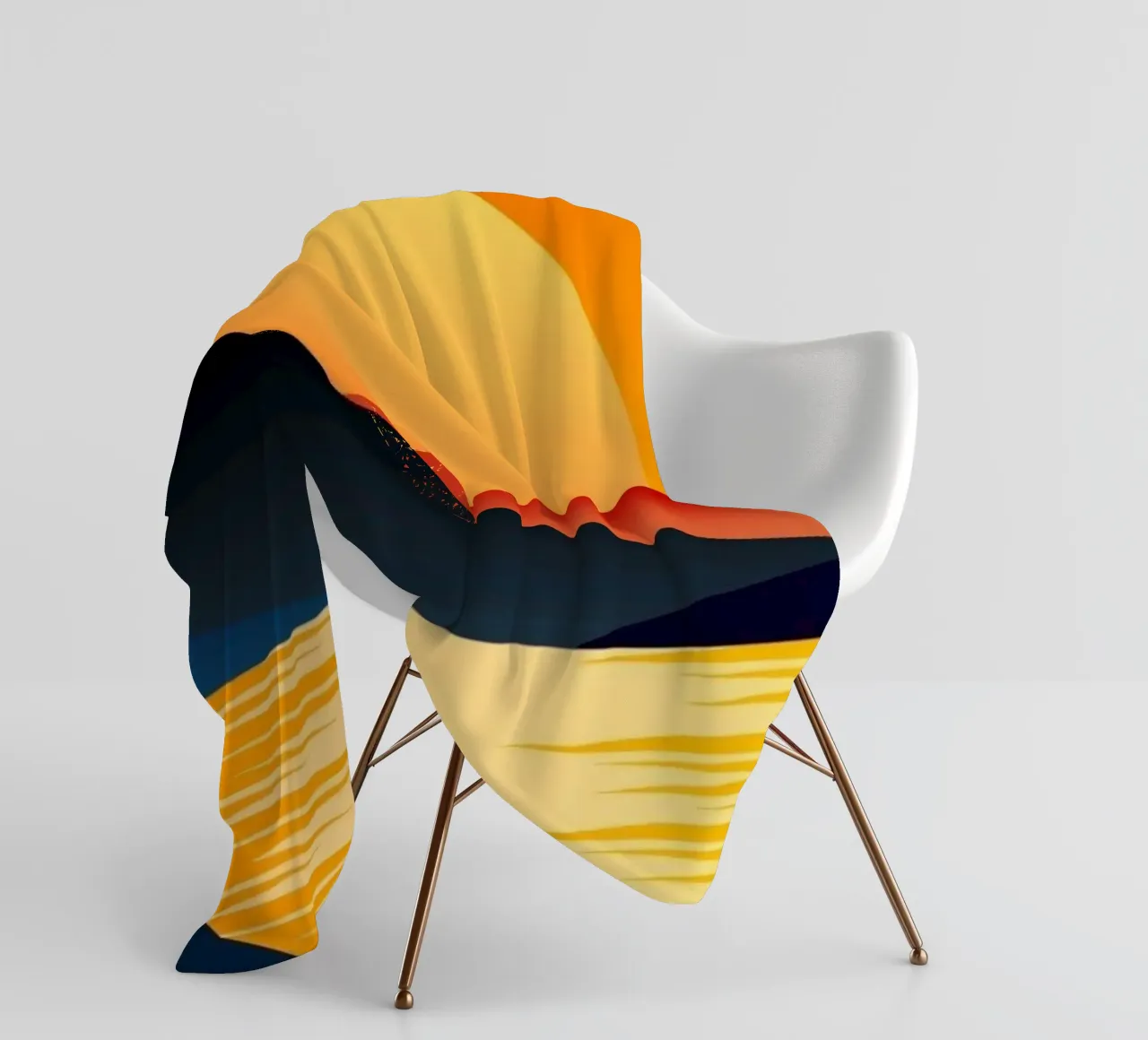 horizon calm evening coperta in pile da prindy