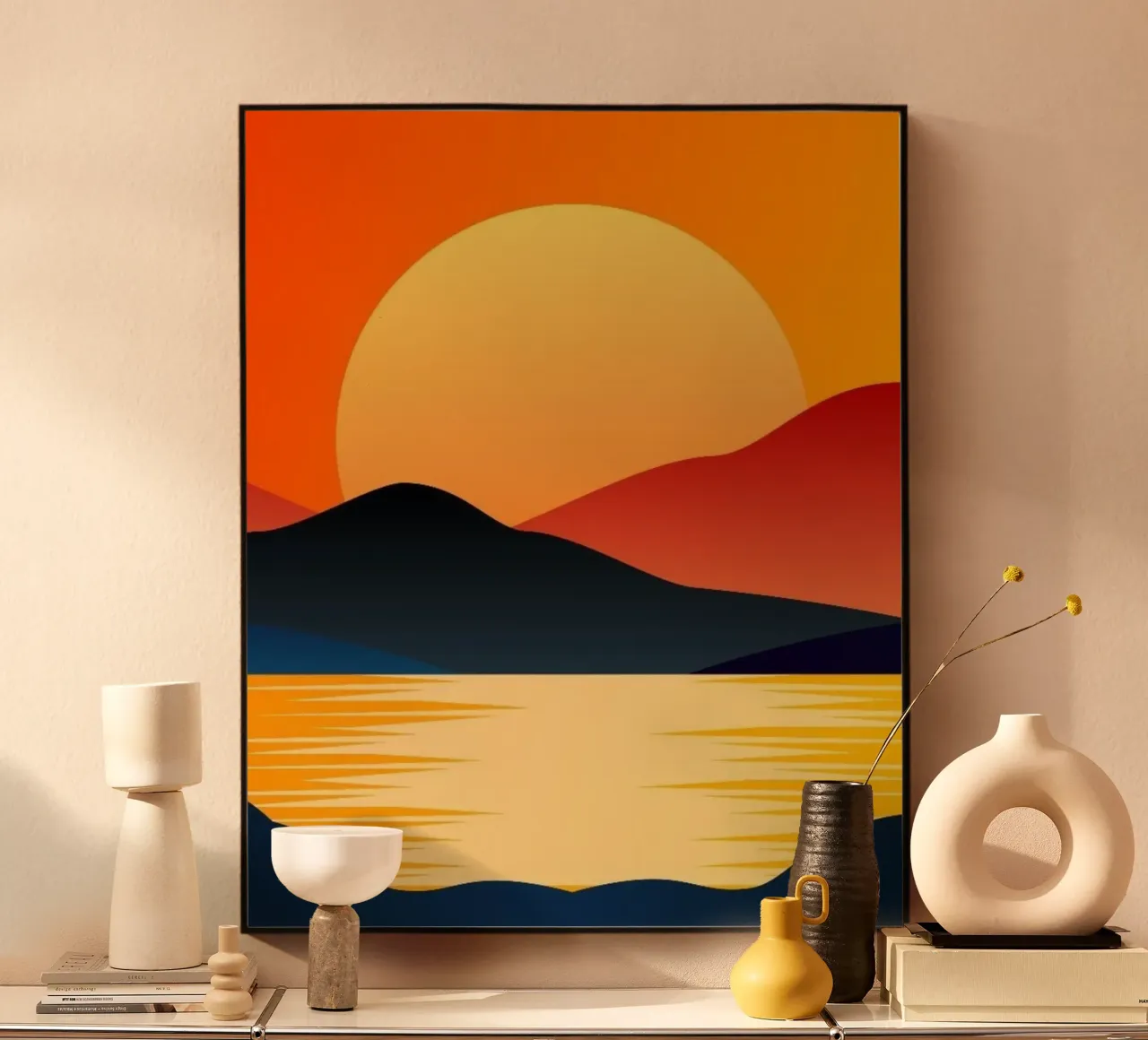 horizon calm evening alluminio dibond da prindy