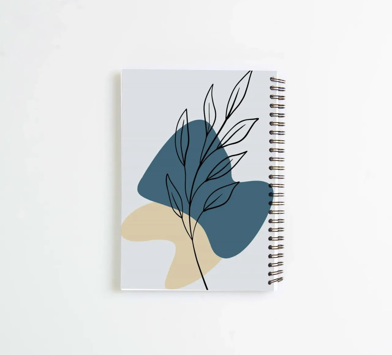 minimalist line drawing design diario ad anelli da prindy