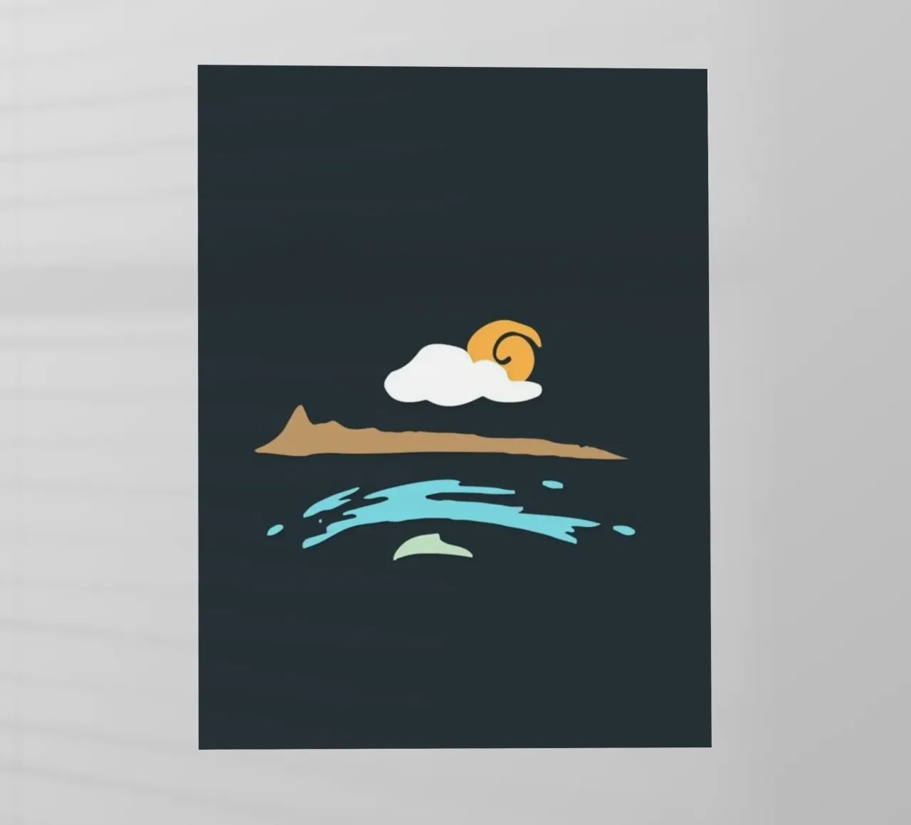 coastline scenery pellicola backlit da prindy
