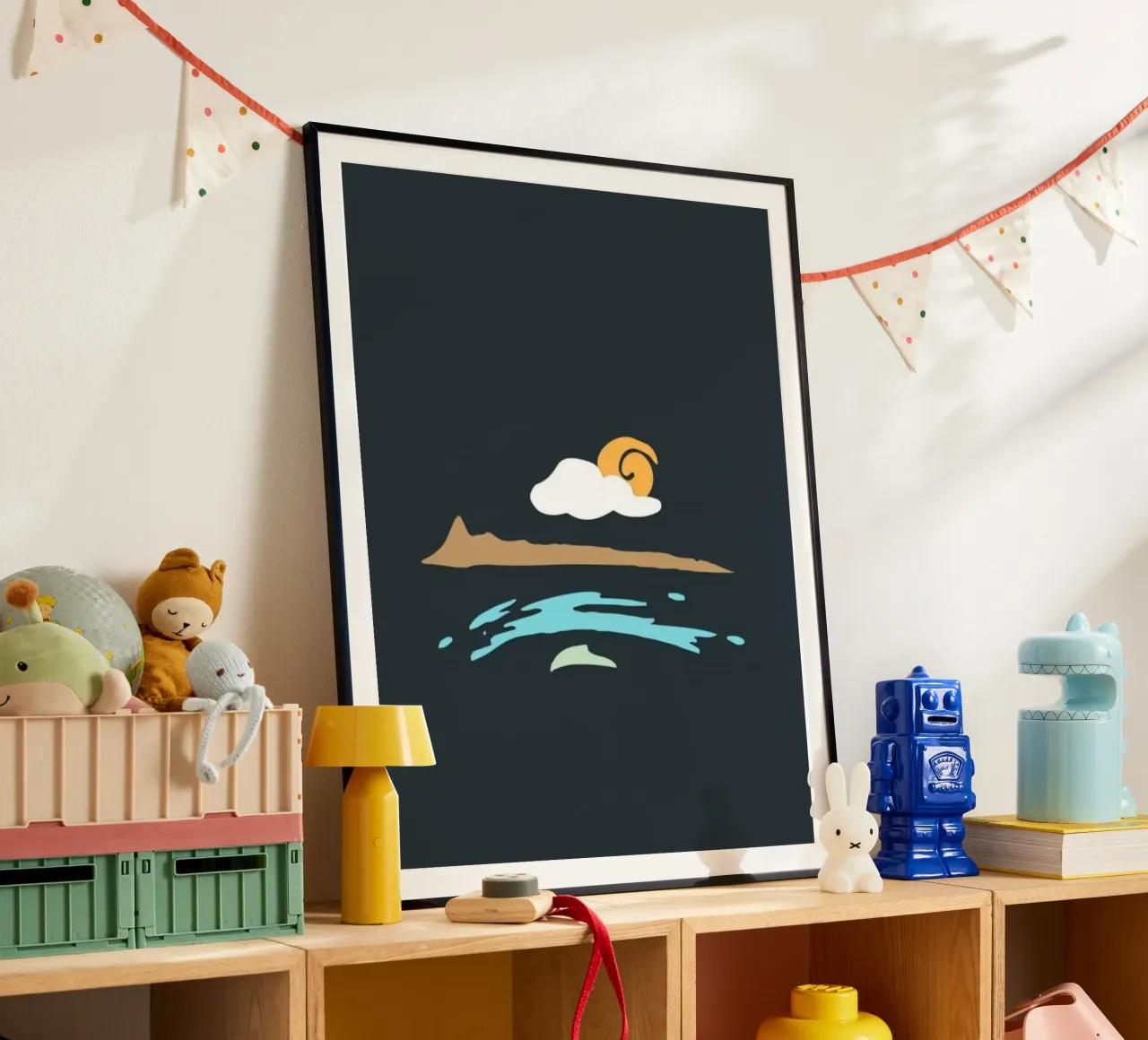 coastline scenery carta hahnemühle da prindy