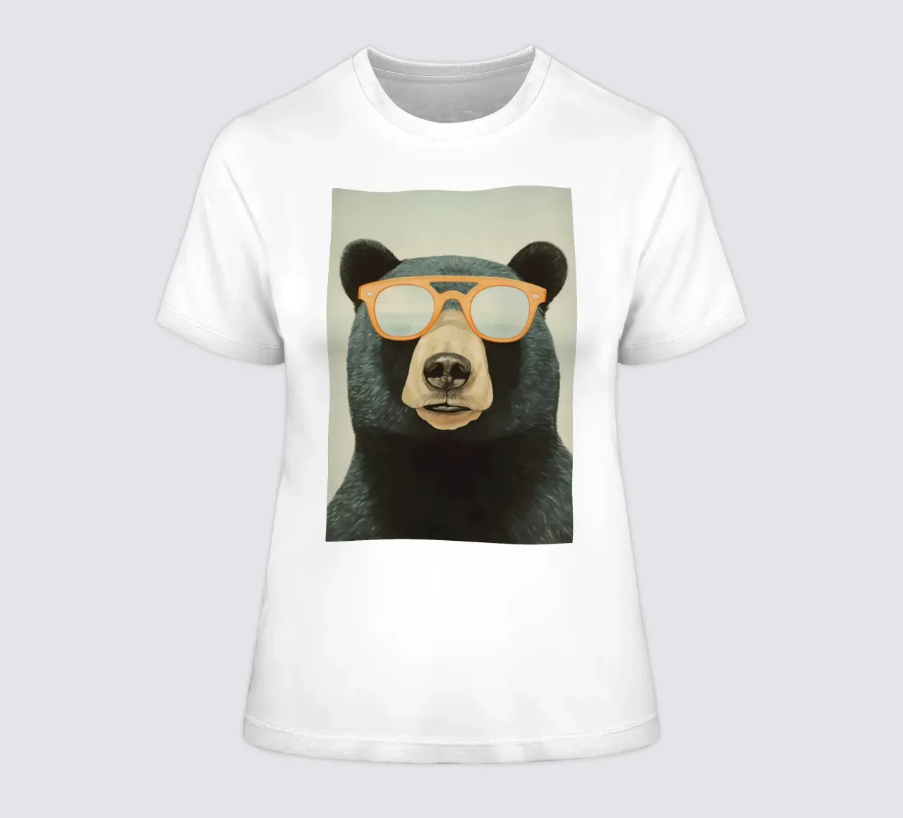 Orso fresco t-shirt da donna da edward shop