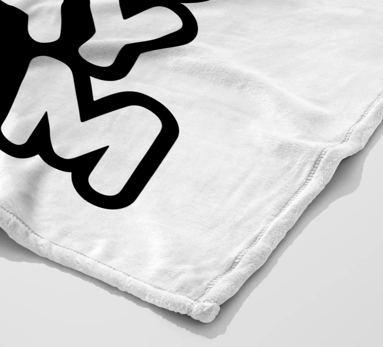 Stay Calm Alpaka fleece blanket by Shirtfantastisch