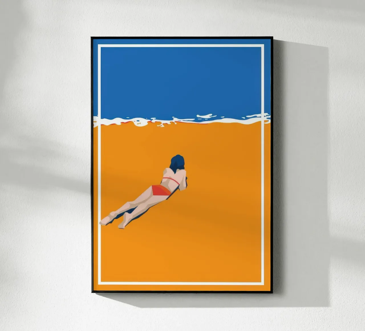 Sensación de verano Beach Vibes metacrilato de Blue Water