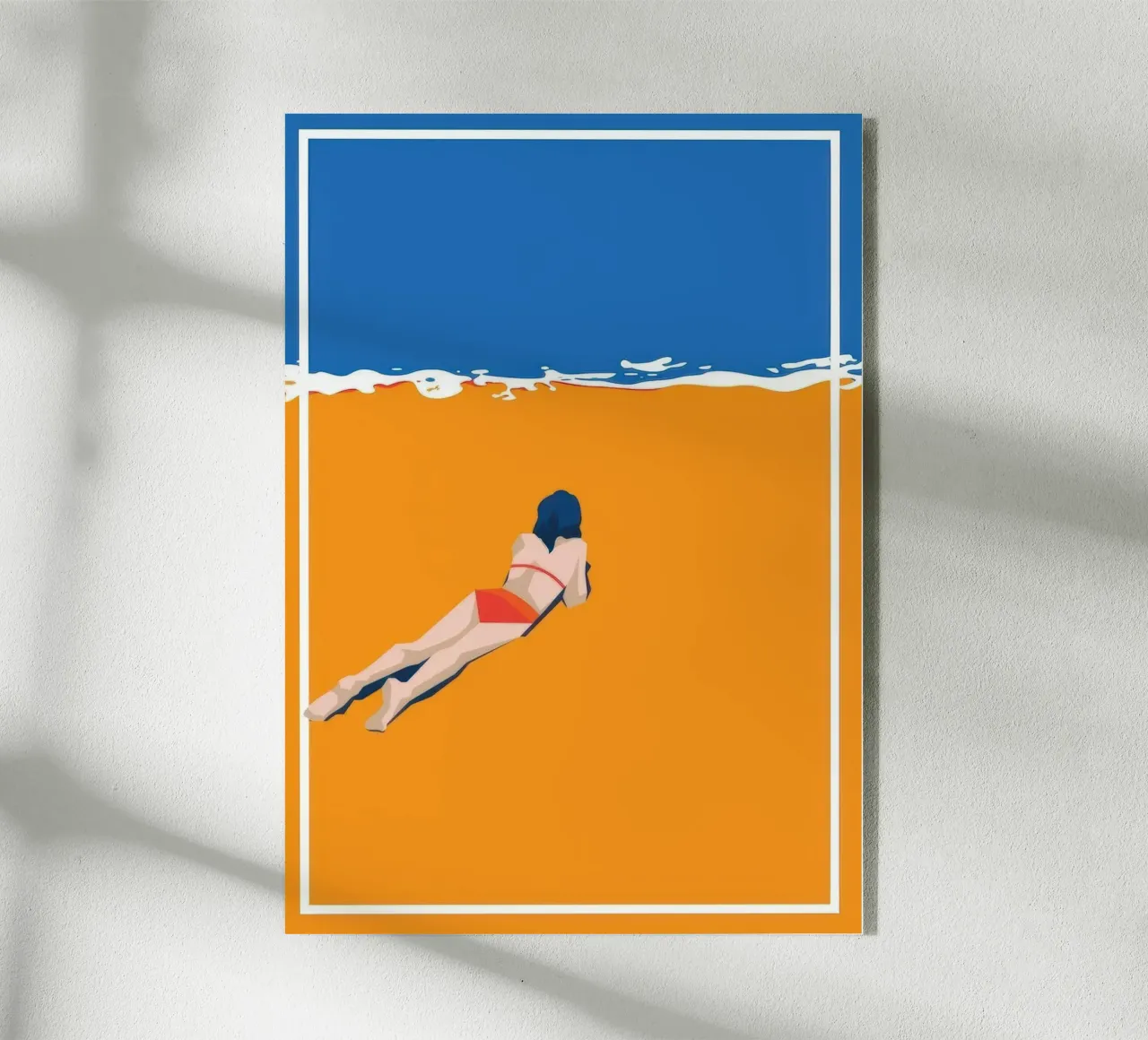 Sensación de verano Beach Vibes metacrilato de Blue Water