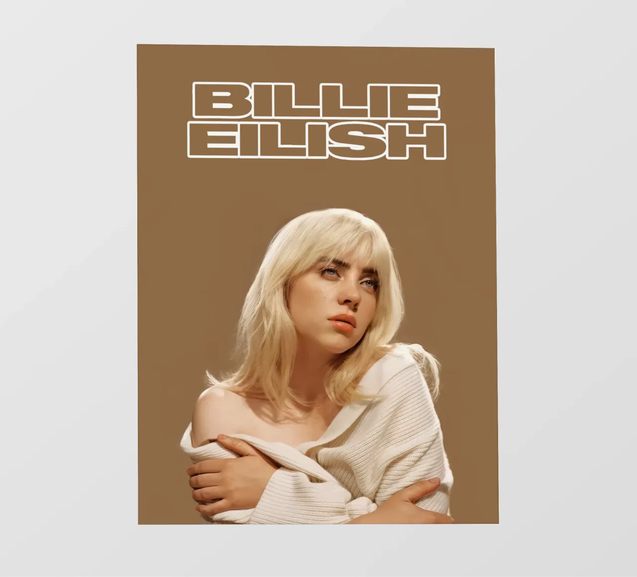 Billie Eilish stampa 52 pellicola backlit da AudioLibrary