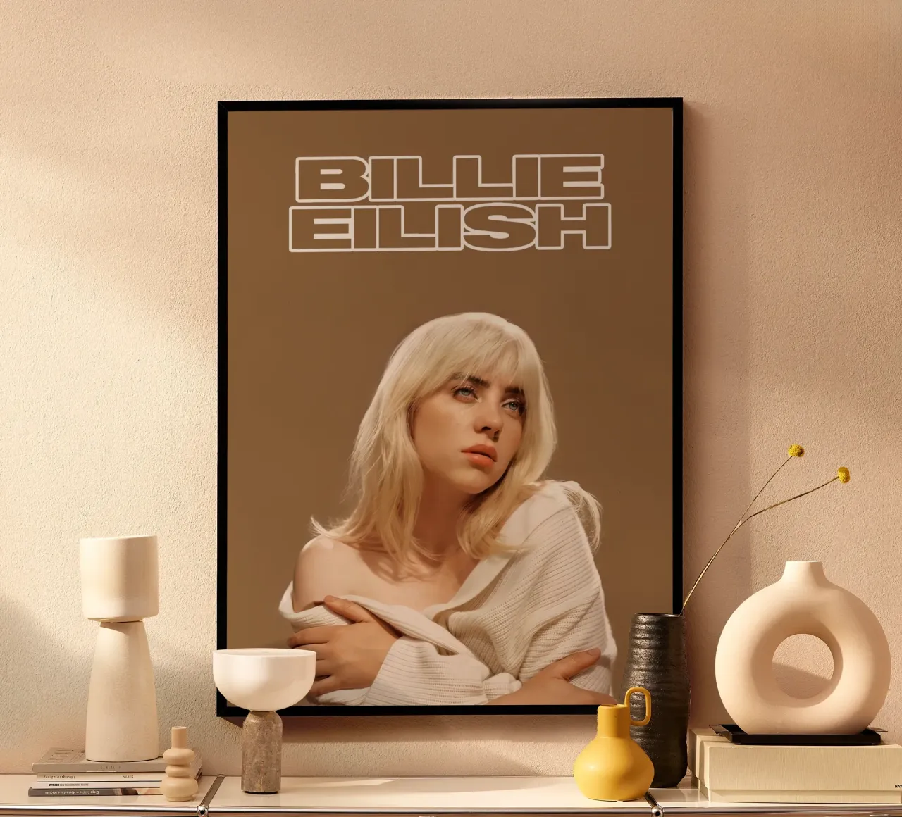 Billie Eilish print 52 hahnemühle by AudioLibrary