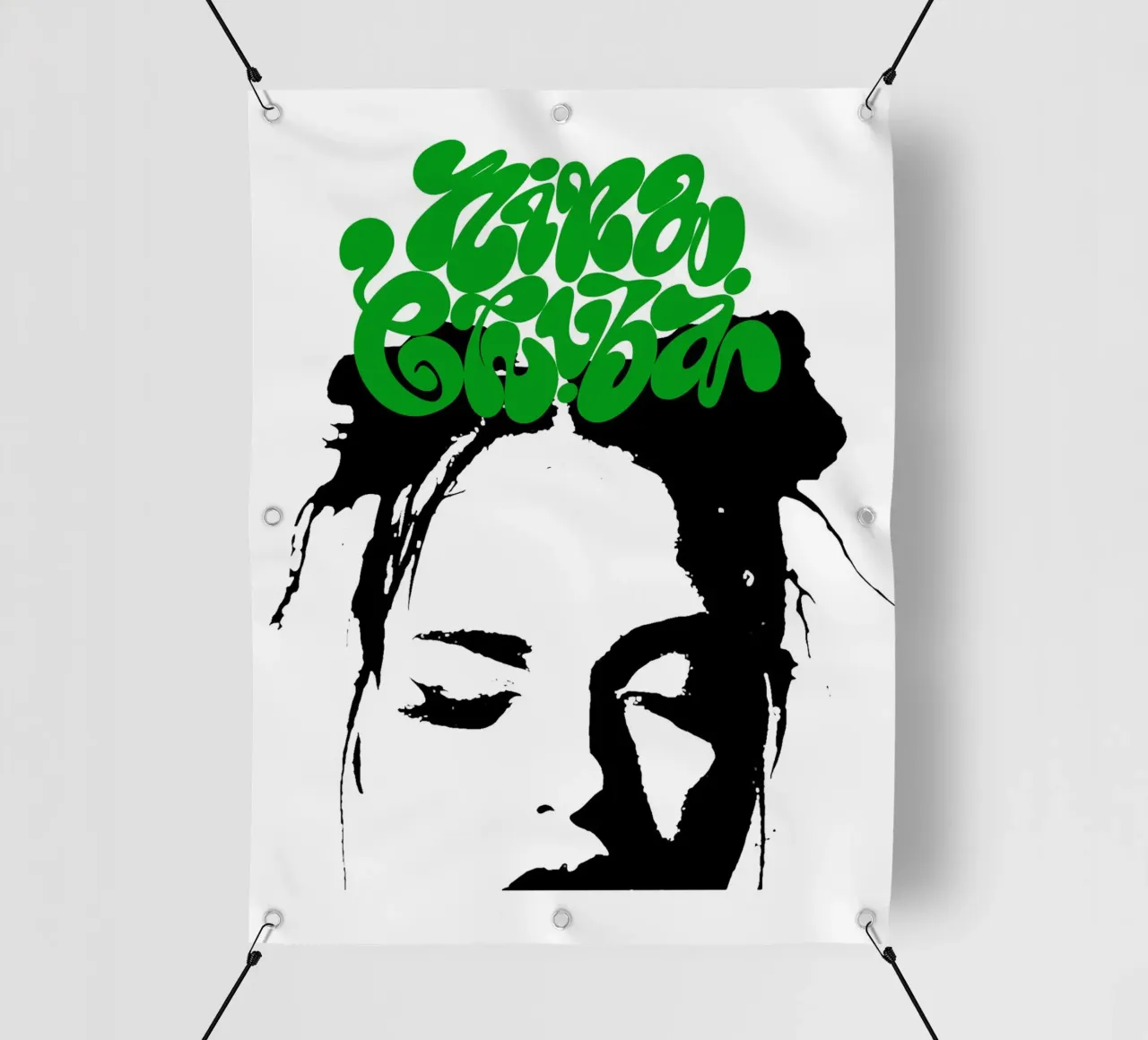 Nina Chuba print 77 pvc cover by AudioLibrary