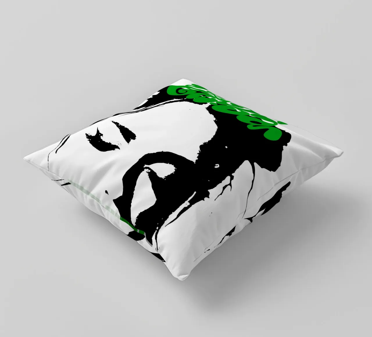 Nina Chuba print 77 decorative cushion by AudioLibrary