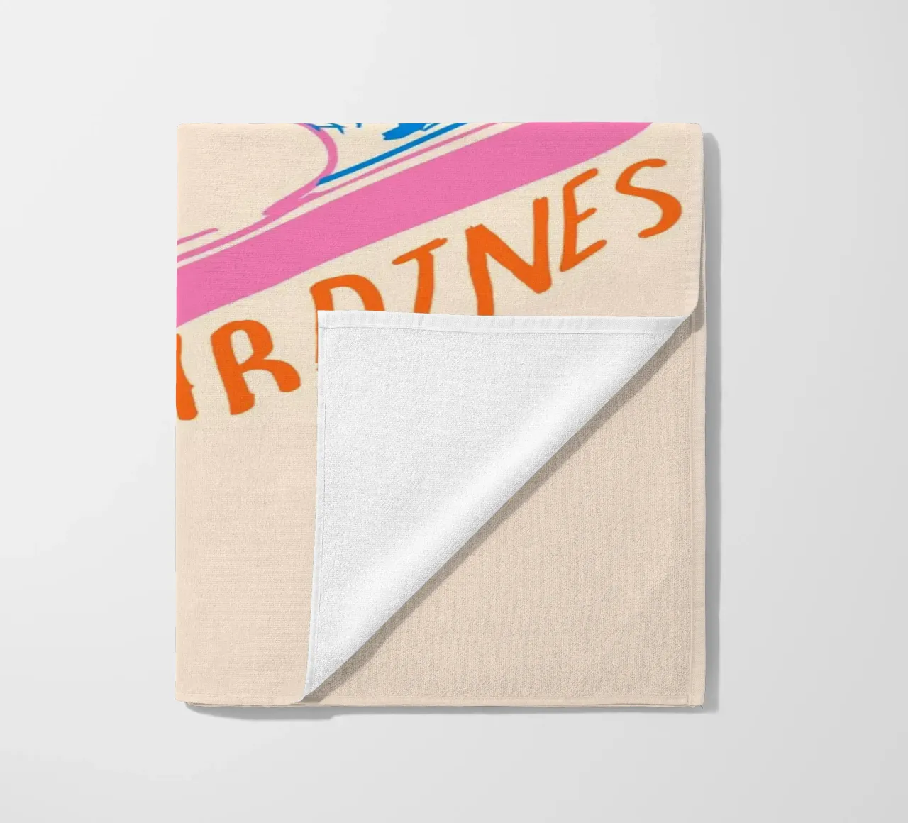 Pastel Sardine Can – Retro Minimalist Food Art telo mare da EDMPROJECT