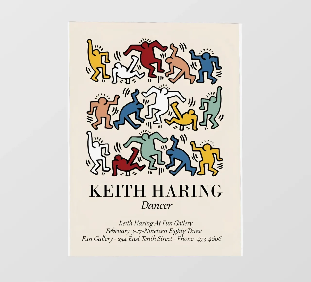 Keith Haring - American painter photo wallpaper by Deepness