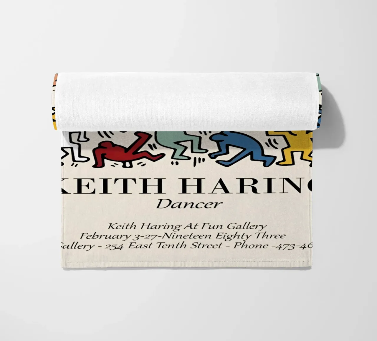 Keith Haring - American painter telo mare da Deepness
