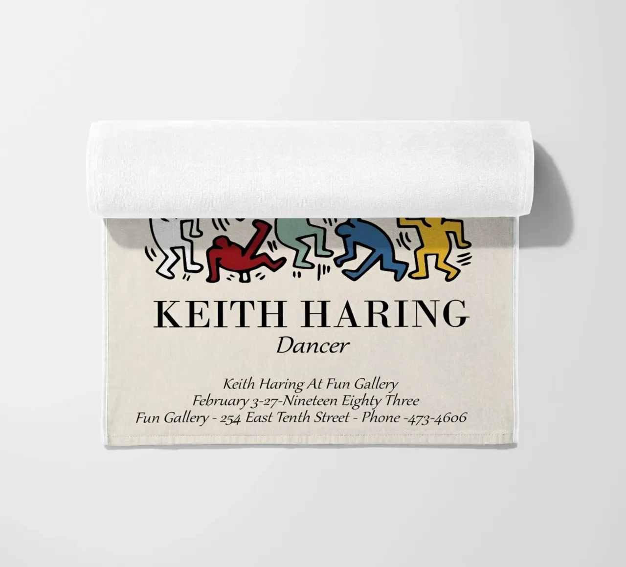 Keith Haring - American painter telo mare da Deepness