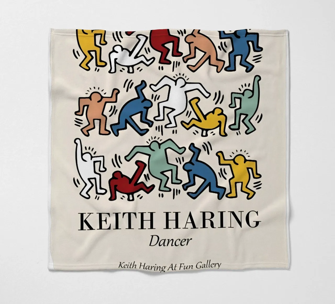 Keith Haring - American painter coperta in pile da Deepness
