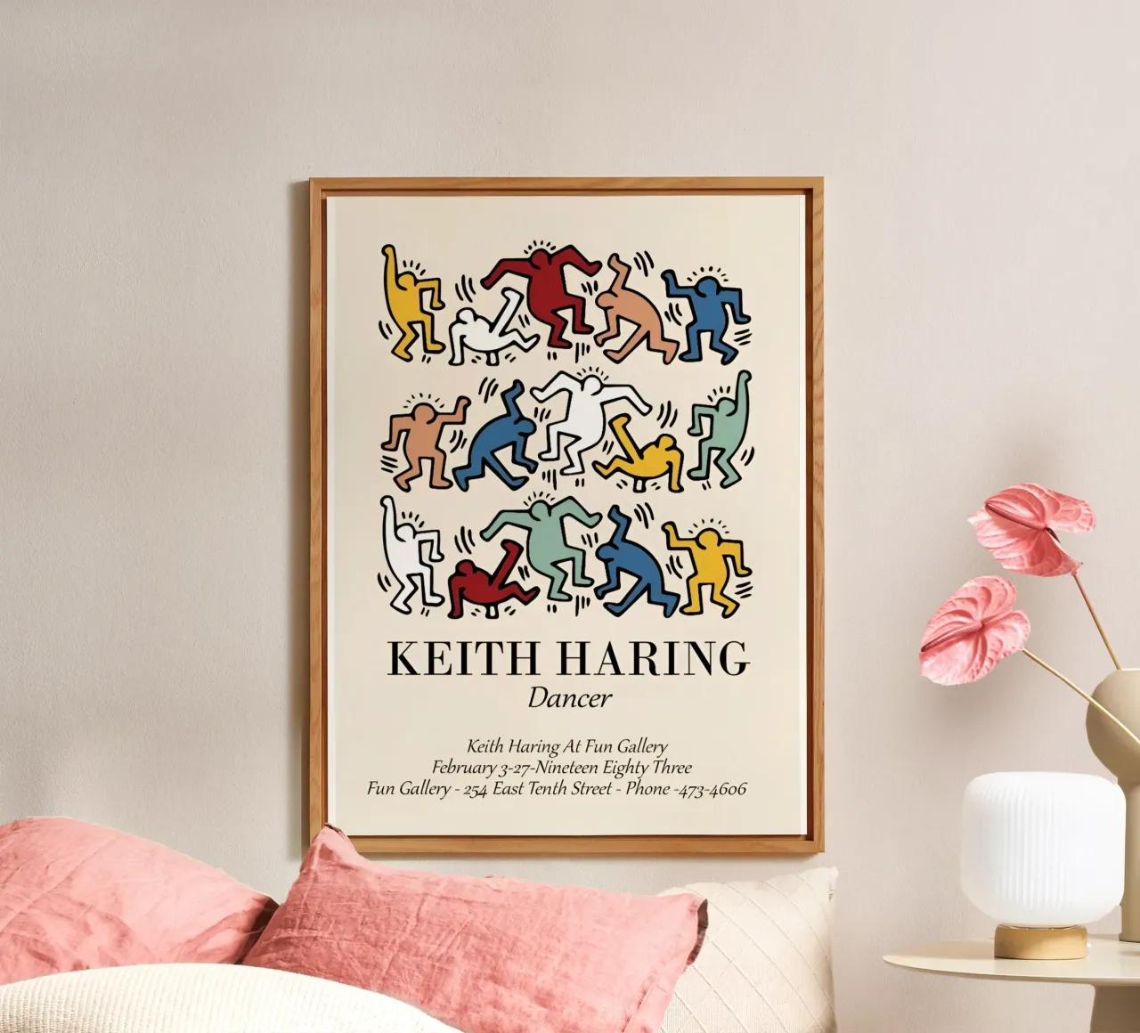 Keith Haring - American painter alluminio dibond da Deepness