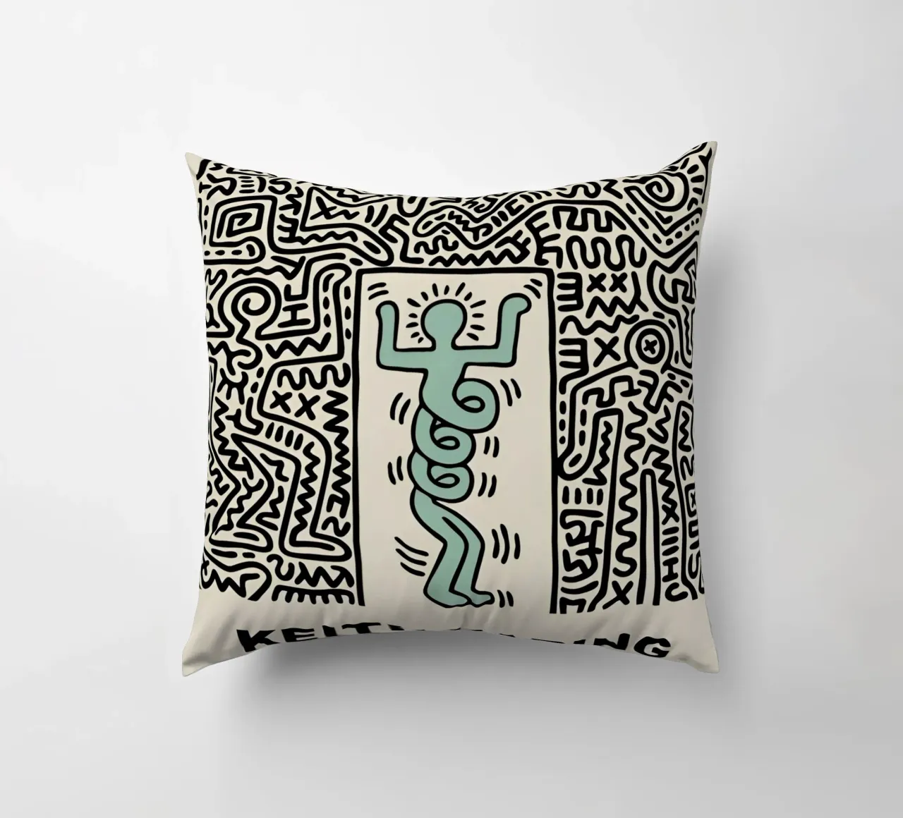 Keith Haring - Artist cuscino da Deepness