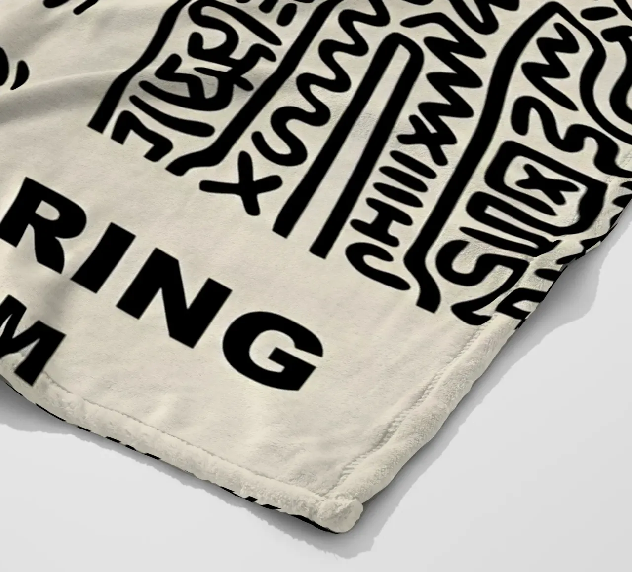 Keith Haring - Artist coperta in pile da Deepness