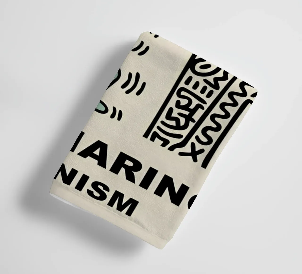 Keith Haring - Artist asciugamano da bagno da Deepness