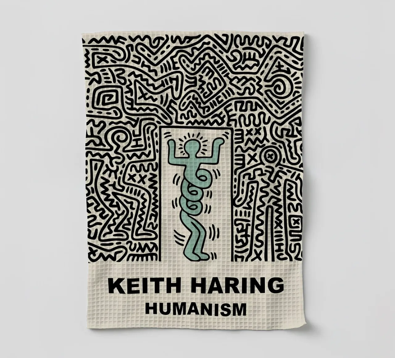 Keith Haring - Artist canovaccio da cucina da Deepness