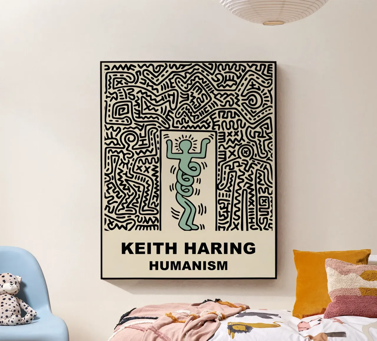 Keith Haring - Artist plexiglass da Deepness