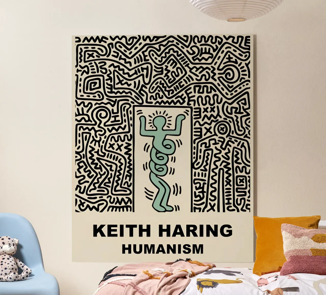 Keith Haring - Artist plexiglass da Deepness