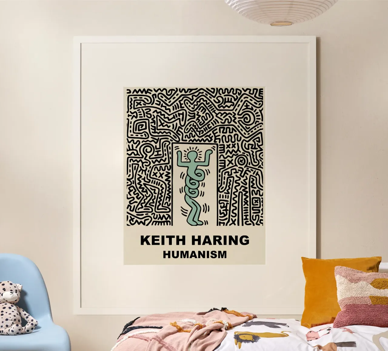 Keith Haring - Artist carta hahnemühle da Deepness