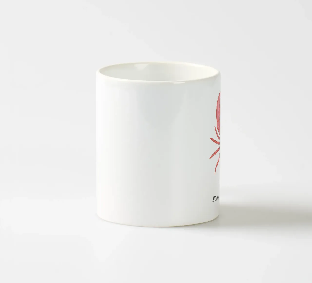You're my lobster tazza in ceramica da Vivdesign