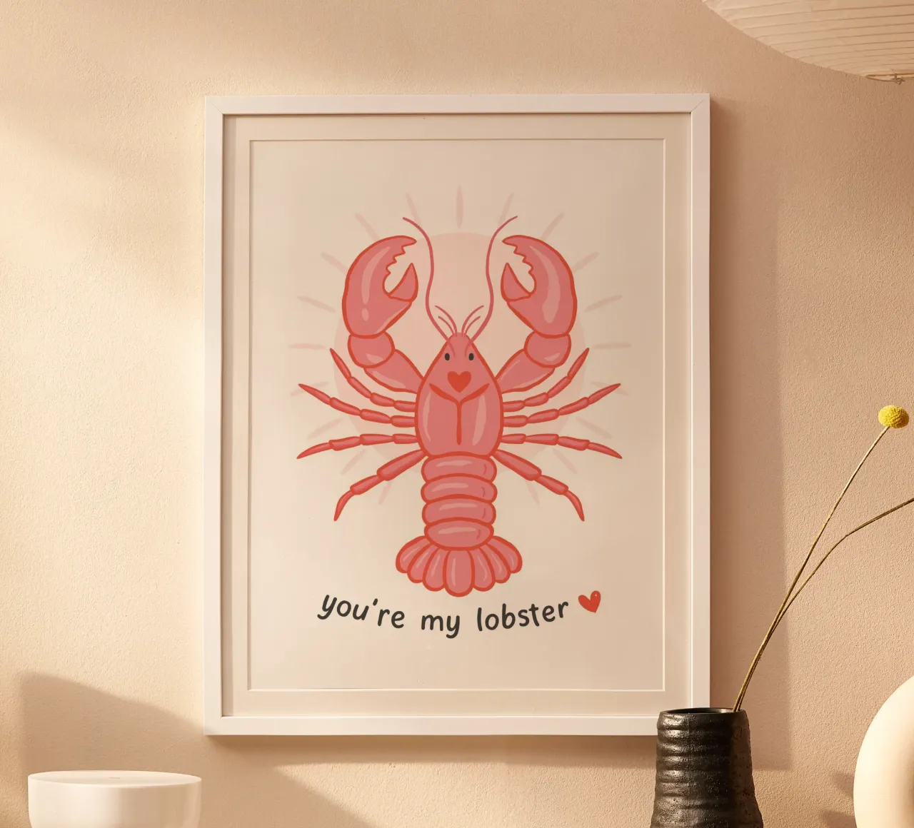 You're my lobster carta hahnemühle da Vivdesign